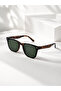 Aster Square Rectangular Bone Men's Unisex Women's New Season Sunglasses with Uv400 Protection Frame - 3