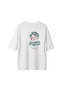 Women's Oversize Graphic Printed T-Shirt Classic Scooter Motorcycle Themed Relaxed Fit Casual Wear Stylish - 2