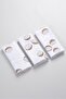 Multi-Purpose Muslin Cover & Blanket Set of 3, 100% Cotton, Oeko-Tex Certified, 80 X 80 cm (Coconut)