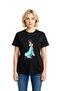 Women's Animated Character Printed T-Shirt Short Sleeve Round Neck 100% Cotton Relaxed Fit Casual Modern