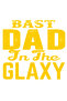 Men's Oversize Printed T-Shirt Galaxy Themed Funny Text Detailed Comfortable Cut Casual Modern Stylish Elegant - 3