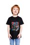 Children's Police Patrol Graphic Printed Short Sleeve Round Neck T-Shirt 100% Cotton Comfortable Casual