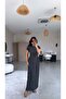 Black Polka Dot Dress with Detailed Edges - 6