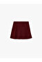Slim Fit A-Line Mini Skirt - 6