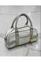 Women's Lock Detail Sporty Stylish Hand and Shoulder Bag