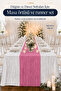 Bohemian Crinkled Look Tablecloth and Runner Set of 2 – with Different Options, for Dinners, Promises, and Special Occasions - 4