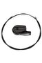 Universal 65" throttle cable & choke lever set for lawnmowers. - 4