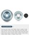 Head nut kit for Stihl FS55/55R/56/56RC/70R/80/85/90/90R/94/100RX. - 4