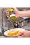 Two-piece dishwashing brush set with stand, gray - 2