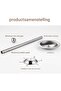Rotating kitchen utensil rack with 6 hooks, silver - 4