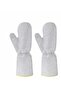 Two-piece wire dishwashing gloves, silver