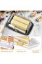 Butter storage box, cut packaging, yellow and white - 3