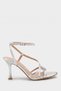 Zenda women's ankle strap heeled shoes a012-k505 - 2
