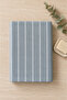 Como Premium %100 Cotton 550 Gsm Vertical Striped Blue 50×90 cm Hand and Face Towel - 8