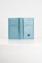 Tiffy Genuine Leather Vertical Card Holder Wallet Baby Blue - 5