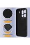 Oppo Find X9 Pro Case with Camera Protection and Microfiber Lining Launch Gray - 3
