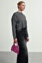 Women's Ribbed Oversize Cut Winter Knitwear Crop Sweater Glc1110 - 4