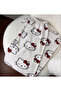 Hello Ki̇tty Patterned Pajama Bottoms Women's Pajama Bottoms Suede Premium Quality Pajama Bottoms - 3