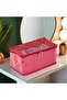 Brocade Jewellery kit with 10 Pouch|Solid Print With Waterproof Outer Material|10 P - 7