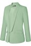 Women's Office Blazer Jacket Open Front - 2
