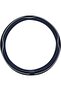 Microfiber Leather Car Medium Steering Wheel Cover (14.5''-15'',Black Dark Blue) - 3