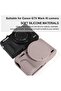 حافظة كاميرا للكاميرا الرقمية Canon Powershot G7 X Mark III، غطاء حماية من السيليكون الناعم مع غطاء قابل للطي - 2