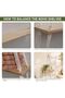 2 Pack Artificial Ivy Wall Hanging Shelves Boho Floating Shelves Wall Decor, Adjustable Rustic Wood - 6