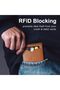 محفظة رجالية نحيفة مزودة بتقنية حجب RFID، محفظة ثنائية الطي للرجال، تصميم بسيط من الجلد الطبيعي وألياف الكربون - 4