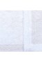 100% Cotton Reversible Tufted Bath Mat – 60x90 cm, 2000 GSM, White - 3