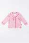 Long Sleeve Shirt Collared Girls' Pajama Set - 2