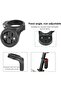 2 black navigation brackets for bike. - 3