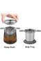 Tea Infuser Strainers for Loose Tea, Stainless Steel Loose Leaf Tea Strainer Stepper with H - 6