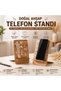 Natural Wooden Phone Stand Decorative Phone Holder Gift Item Stylish Design