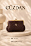 Women's Acıkahve 4-Compartment Lined Scholarship Handbag and Shoulder Bag - 4
