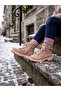 Genuine Leather Pink Orthopedic Children's Boots - 2