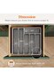 ABIN Silverware Drawer Organizer Tray, Plastic Cutlery Storage for Kitchen Drawer, Flatware and Uten - 2