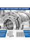 Nuts and Bolts Set 15 pcs-Stainless Steel A2 Bolt, Nuts, Plain washer, spring washer combo-Heavy Duty Bolts and Nuts (40 MM Length, 6 MM) - 6