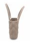 Women's Quilted Pattern Eva Material Water Resistant Large Tote Bag with Decorative Accessories - 4