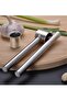 Garlic Crusher-304 Stainless Steel Garlic Pressing Machine, Extended Handle Design, Rust proof Garli - 3