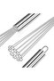 Wire Egg Whisk, 2 Pack Dual Size Stainless Steel Whisks Set, Durable Cooking Tools for Baki - 7