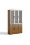 Wooden file cabinet with 3 doors - 2