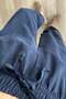 Md Anthracite Elastic Waist Tensel Shalwar Trousers - 2