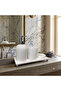White Marble 4-Piece Bathroom Set - 2