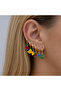 Six Fruit 316L Steel Earring Set