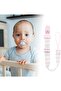 Pacifier Clip Teething Toys Teethers Teething Straps | Pacifier Holder and Leash BPA Free Silicone S - 3