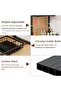 2 Tier Black Under Sink Organizer with Sliding Drawer,Height-Adjustable | Multi-Purpose and Durable - 5