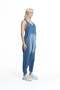 Blue Balloon Silhouette Denim Jumpsuit 19198 - 4