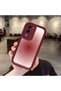 Oppo A5 4G/5G Compatible Burgundy Blur Gradient Star Pattern Silicone Case Aesthetic Shockproof - 2