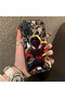 Poco M5S Compatible Spiderman Patterned Silicone Edge Hard Back Case Couple Phone Case - 3