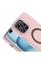 iPhone 14 Pro Max Case Pastel Colorful Magsafe Camera Raised Silicone - 6